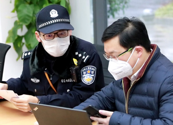 滬警方主動對接我司，保障誠格一次性防護(hù)服安全生產(chǎn)